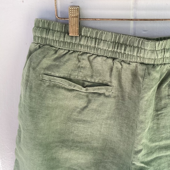 Garnet Hill SHORTS 100% linen - Picture 4 of 4